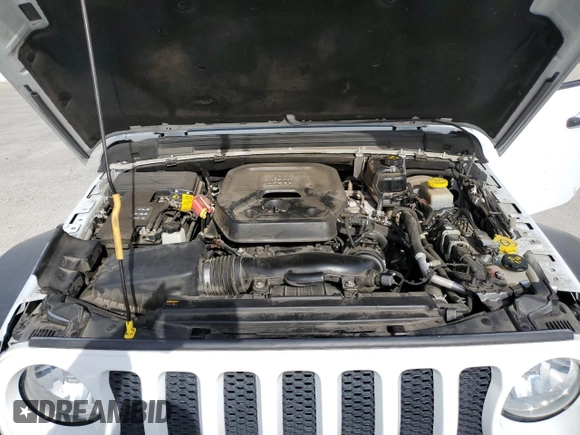 2021 Jeep Wrangler Unlimited Sport S z VIN 1C4HJXDN9MW625689, wystawiony jako Copart lot #54601735 z przebiegiem 82 392 mil mil oraz Szkoda całkowita • Salvage title. Historia ofert i sprzedaży dostępna na DreamBid. Obrazek 12.