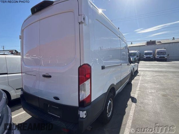 2021 Ford Transit Cargo with VIN 1FTBR1C87MKA05695, listed as a IAAI auction lot 42787001 with 49,167 mi miles and . Bid and sale history available at DreamBid. Image 10.