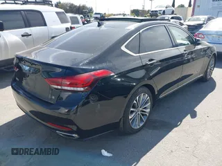 2016 Hyundai Genesis 3.8L z VIN KMHGN4JE3GU131049, wystawiony jako IAAI lot #42022155 z przebiegiem 107 801 mil mil oraz . Historia ofert i sprzedaży dostępna na DreamBid. Obrazek 4.