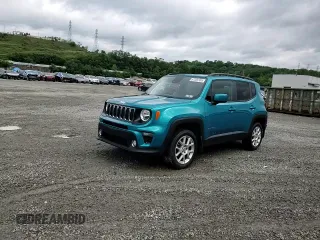 2021 Jeep Renegade Latitude z VIN ZACNJDBB7MPM24975, wystawiony jako Copart lot #61205165 z przebiegiem 63 328 mil mil oraz Szkoda całkowita • Salvage title. Historia ofert i sprzedaży dostępna na DreamBid. Obrazek 14.