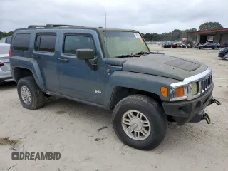 2007 Hummer H3 SUV with VIN 5GTDN13E678225611, listed as a Copart auction lot 72803624 with 198,410 mi miles and Clean Title. Bid and sale history available at carsss.com. Image 4.