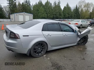 2004 Acura TL with VIN 19UUA66264A018045, listed as a Copart auction lot 52811475 with 0 mi miles and Salvage Title. Bid and sale history available at carsss.com. Image 3.