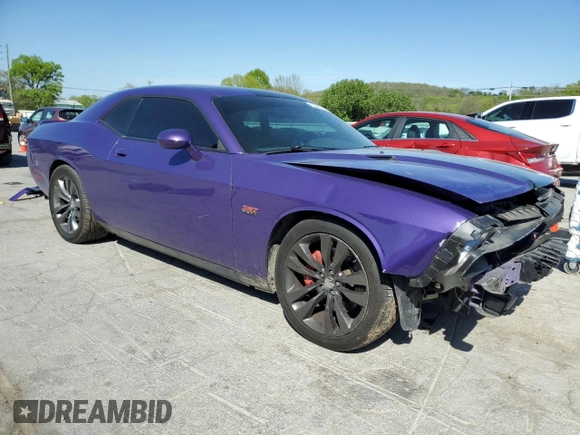 2014 Dodge Challenger SRT-8 z VIN 2C3CDYCJ7EH139280, wystawiony jako Copart lot #53260185 z przebiegiem 90 001 mil mil oraz Szkoda całkowita • Salvage title. Historia ofert i sprzedaży dostępna na DreamBid. Obrazek 4.