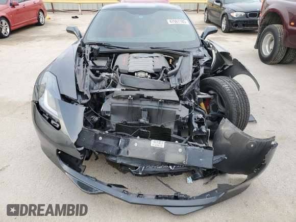 2017 Chevrolet Corvette 1LT with VIN 1G1YB2D75H5113479, listed as a Copart auction lot 47667185 with 31,151 mi miles and Salvage Title. Bid and sale history available at carsss.com. Image 5.