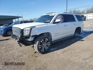 2018 GMC Yukon Denali with VIN 1GKS1CKJ9JR318066, listed as a Copart auction lot 89187255 with 0 mi miles and Clean Title. Bid and sale history available at carsss.com. Image 1.