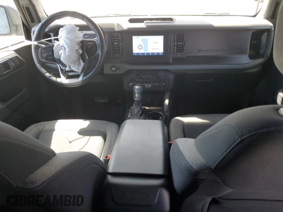2021 Ford Bronco with VIN 1FMDE5BH0MLA87532, listed as a Copart auction lot 54229225 with 35,741 mi miles and Salvage title. Bid and sale history available at DreamBid. Image 8.