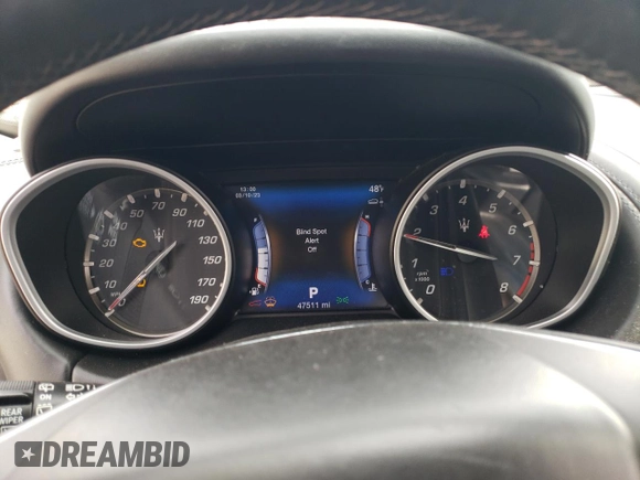 2017 Maserati Levante z VIN ZN661XUA0HX225989, wystawiony jako Copart lot #42369333 z przebiegiem 47 511 mil mil oraz Szkoda całkowita • Salvage title. Historia ofert i sprzedaży dostępna na DreamBid. Obrazek 9.