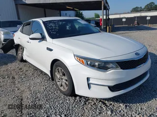 2017 Kia Optima LX with VIN 5XXGT4L37HG128491, listed as a IAAI auction lot 42261124 with 124,286 mi miles and . Bid and sale history available at DreamBid. Image 1.