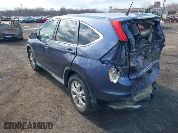 2013 Honda CR-V EX with VIN 2HKRM4H50DH634761, listed as a IAAI auction lot 41882899 with 70,535 mi miles. Bid and sale history available at carsss.com. Image 3.