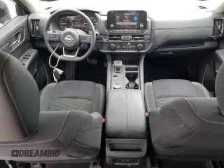 2024 Nissan Pathfinder S with VIN 5N1DR3AC5RC283701, listed as a Copart auction lot 50776655 with 1,504 mi miles and Salvage title. Bid and sale history available at DreamBid. Image 8.