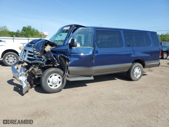2010 Ford Econoline Wagon XL with VIN 1FBSS3BL7ADA88958, listed as a Copart auction lot 51248804 with 181,873 mi miles and Salvage Title. Bid and sale history available at carsss.com. Image 1.