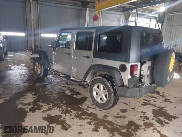 2007 Jeep Wrangler Unlimited X with VIN 1J4GA39167L147516, listed as a IAAI auction lot 41617025 with 119,572 mi miles and . Bid and sale history available at DreamBid. Image 3.