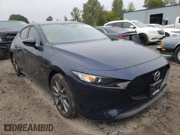 2020 Mazda 3 with VIN JM1BPBLM9L1173089, listed as a Copart auction lot 63345882 with 14,741 mi miles and . Bid and sale history available at DreamBid. Image 1.