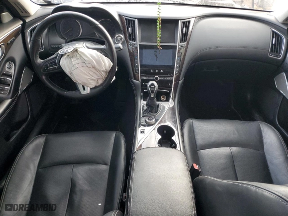 2018 Infiniti Q50 3.0t SPORT with VIN JN1EV7AR4JM445173, listed as a Copart auction lot 82966224 with NaN miles and Clean Title. Bid and sale history available at carsss.com. Image 8.