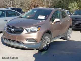 2018 Buick Encore Preferred with VIN KL4CJASB2JB607712, listed as a IAAI auction lot 41850302 with 99,457 mi miles. Bid and sale history available at carsss.com. Image 17.