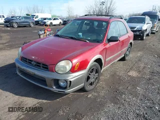 2002 Subaru Impreza Outback Special Sports with VIN JF1GG68522H822483, listed as a IAAI auction lot 41621127 with 209,164 mi miles and . Bid and sale history available at DreamBid. Image 2.