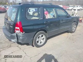 2003 Subaru Forester X with VIN JF1SG63663H769668, listed as a IAAI auction lot 41717060 with 50,428 mi miles. Bid and sale history available at carsss.com. Image 4.