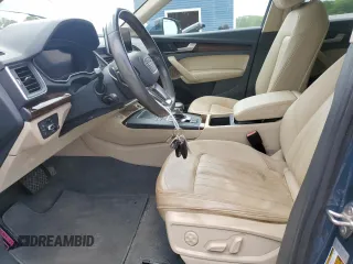 2018 Audi Q5 Premium Plus with VIN WA1BNAFY0J2010430, listed as a Copart auction lot 56914275 with Not provided miles and Salvage title. Bid and sale history available at DreamBid. Image 7.