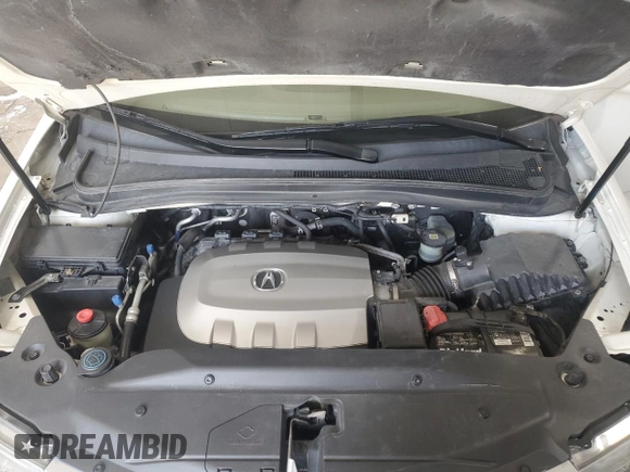 2013 Acura MDX with VIN 2HNYD2H22DH516848, listed as a Copart auction lot 53938695 with 105,633 mi miles and Salvage Title. Bid and sale history available at carsss.com. Image 12.