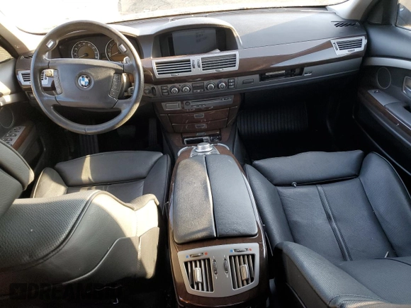 2008 BMW 7 Series 750Li with VIN WBAHN83598DT85862, listed as a Copart auction lot 41451835 with 114,367 mi miles and Non repairable. Bid and sale history available at DreamBid. Image 8.