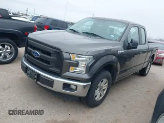 2015 Ford F-150 XL with VIN 1FTEX1CF6FKF02242, listed as a IAAI auction lot 41478528 with 144,197 mi miles. Bid and sale history available at carsss.com. Image 17.