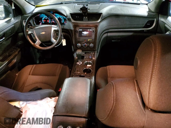 2017 Chevrolet Traverse LT with VIN 1GNKRGKD2HJ175189, listed as a Copart auction lot 87111054 with 127,673 mi miles and Salvage Title. Bid and sale history available at DreamBid. Image 8.