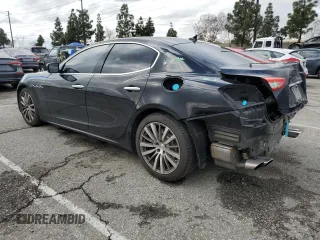 2015 Maserati Ghibli z VIN ZAM57XSA7F1148872, wystawiony jako Copart lot #48454165 z przebiegiem 72 232 mil mil oraz Szkoda całkowita • Salvage title. Historia ofert i sprzedaży dostępna na DreamBid. Obrazek 2.