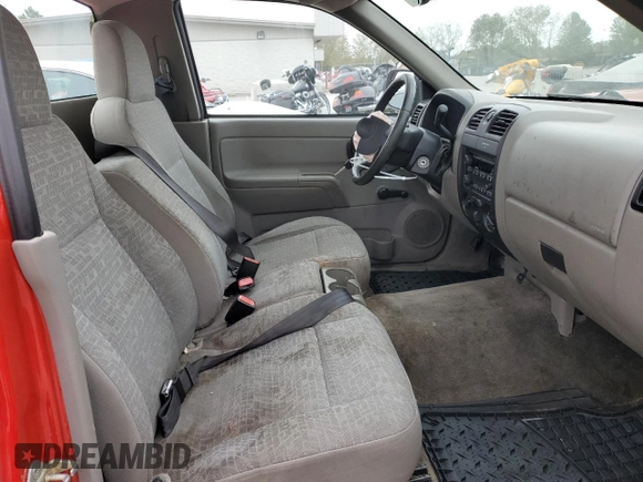 2006 GMC Canyon Work Truck with VIN 1GTCS148368261582, listed as a Copart auction lot 75814864 with 132,582 mi miles and Salvage Title. Bid and sale history available at carsss.com. Image 10.