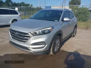 2016 Hyundai Tucson Limited with VIN KM8J33A25GU227907, listed as a IAAI auction lot 42211605 with 142,578 mi miles. Bid and sale history available at carsss.com. Image 17.
