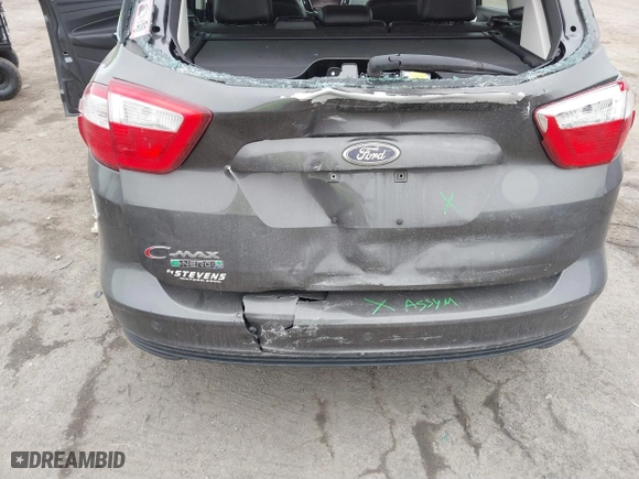 2015 Ford C-Max Energi SEL with VIN 1FADP5CU7FL121209, listed as a IAAI auction lot 41621034 with 145,648 mi miles. Bid and sale history available at carsss.com. Image 14.