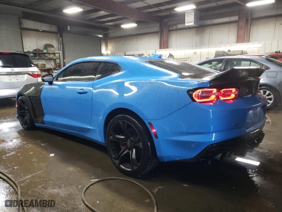 2022 Chevrolet Camaro 1SS with VIN 1G1FF1R77N0125009, listed as a Copart auction lot 41690495 with 19,071 mi miles and Non Repairable. Bid and sale history available at carsss.com. Image 2.