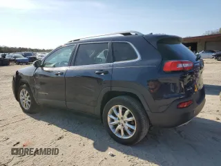 2016 Jeep Cherokee Limited with VIN 1C4PJMDB7GW271112, listed as a Copart auction lot 48150945 with 75,921 mi miles and Salvage Title. Bid and sale history available at DreamBid. Image 2.