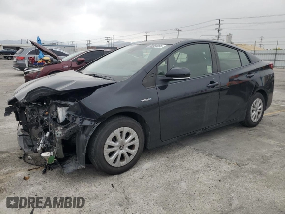 2021 Toyota Prius L Eco z VIN JTDKAMFU2M3148890, wystawiony jako Copart lot #60064065 z przebiegiem 58 226 mil mil oraz Szkoda całkowita • Salvage title. Historia ofert i sprzedaży dostępna na DreamBid. Obrazek 1.