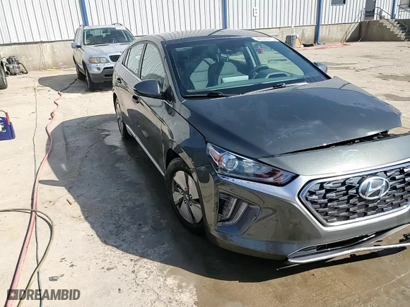 2022 Hyundai Ioniq Hybrid SE with VIN KMHC75LC0NU273673, listed as a Copart auction lot 48397415 with 56,790 mi miles and Salvage Title. Bid and sale history available at carsss.com. Image 14.