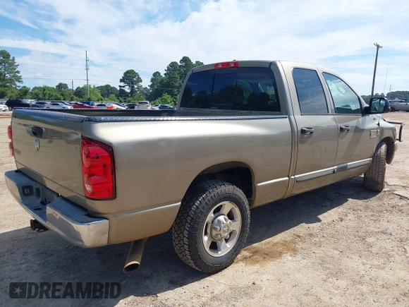 2007 Dodge 2500 SLT with VIN 3D7KR28A17G803113, listed as a IAAI auction lot 42242377 with 226,544 mi miles and . Bid and sale history available at carsss.com. Image 4.