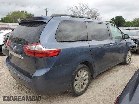 2015 Toyota Sienna Limited z VIN 5TDDK3DC3FS110113, wystawiony jako Copart lot #53737045 z przebiegiem 142 236 mil mil oraz Szkoda całkowita • Salvage title. Historia ofert i sprzedaży dostępna na DreamBid. Obrazek 3.