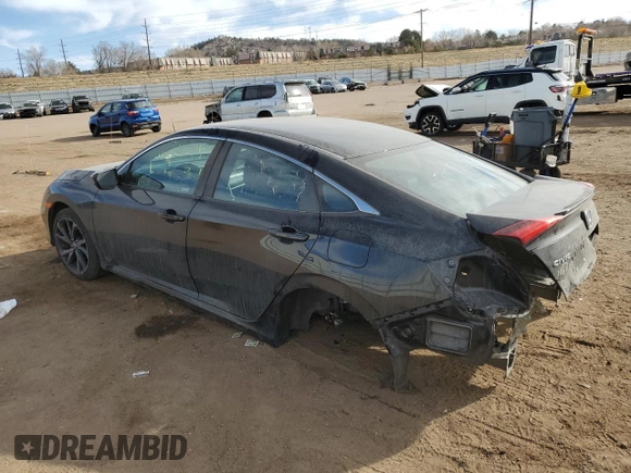 2020 Honda Civic Sedan Sport with VIN 19XFC2F85LE025126, listed as a Copart auction lot 48162865 with 32,053 mi miles and Salvage Title. Bid and sale history available at carsss.com. Image 2.