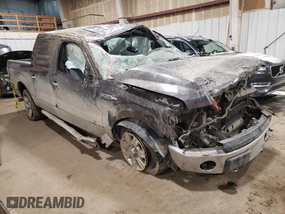 2011 Ford F-150 XL with VIN 1FTFW1EF9BFD15357, listed as a Copart auction lot 49327595 with 182,707 mi miles and Salvage title. Bid and sale history available at DreamBid. Image 4.