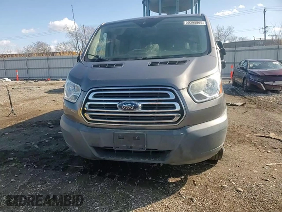 2015 Ford Transit with VIN 1FDYK1YG3FKA40702, listed as a Copart auction lot 50398865 with 300,760 mi miles and Salvage Title. Bid and sale history available at DreamBid. Image 12.