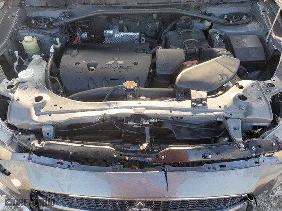 2010 Mitsubishi Outlander SE with VIN JA4AS3AW6AZ018626, listed as a Copart auction lot 51621035 with 184,953 mi miles and Salvage Title. Bid and sale history available at carsss.com. Image 12.