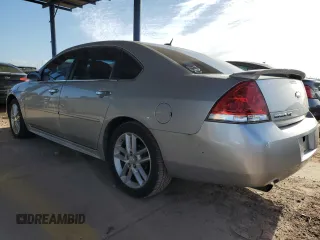 2013 Chevrolet Impala LTZ with VIN 2G1WC5E35D1177101, listed as a Copart auction lot 53388555 with 218,401 mi miles and Salvage Title. Bid and sale history available at DreamBid. Image 2.