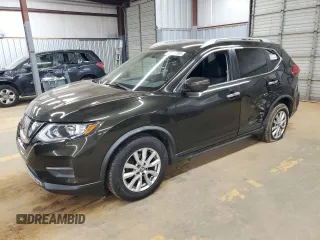 2017 Nissan Rogue SV with VIN JN8AT2MT5HW400631, listed as a Copart auction lot 49012755 with 154,240 mi miles and Salvage Title. Bid and sale history available at carsss.com. Image 1.