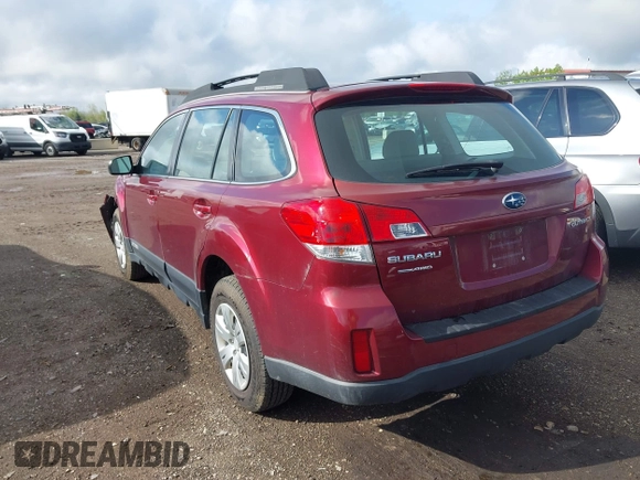 2011 Subaru Outback 2.5i z VIN 4S4BRCAC4B3420270, wystawiony jako IAAI lot #42200285 z przebiegiem 184 365 mil mil oraz . Historia ofert i sprzedaży dostępna na DreamBid. Obrazek 3.