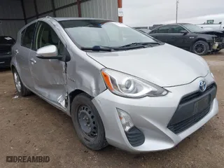 2016 Toyota Prius c One with VIN JTDKDTB3XG1118115, listed as a IAAI auction lot 41539568 with 174,139 mi miles. Bid and sale history available at carsss.com. Image 1.