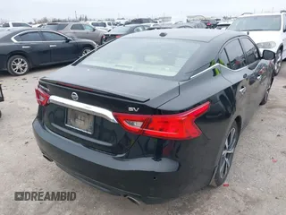 2016 Nissan Maxima SL with VIN 1N4AA6APXGC419472, listed as a IAAI auction lot 41642950 with 167,165 mi miles and . Bid and sale history available at DreamBid. Image 4.