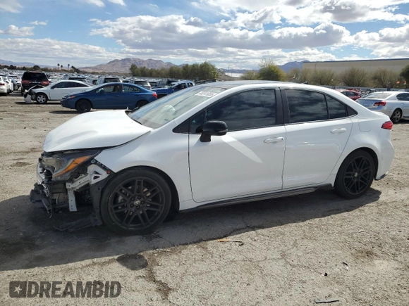 2021 Toyota Corolla SE with VIN 5YFS4MCE3MP077310, listed as a Copart auction lot 48241055 with 52,394 mi miles and Salvage Title. Bid and sale history available at carsss.com. Image 1.