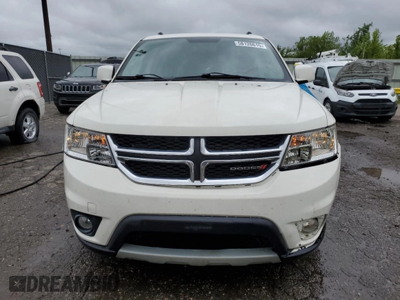 2013 Dodge Journey Crew with VIN 3C4PDCDG9DT537552, listed as a Copart auction lot 58126615 with 96,884 mi miles and Salvage title. Bid and sale history available at DreamBid. Image 5.