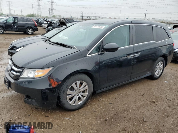 2016 Honda Odyssey EX z VIN 5FNRL5H4XGB089316, wystawiony jako Copart lot #55270505 z przebiegiem 63 456 mil mil oraz Szkoda całkowita • Salvage title. Historia ofert i sprzedaży dostępna na DreamBid. Obrazek 1.