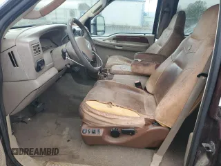 2004 Ford F-250 XL with VIN 1FTNW21P94EC61907, listed as a Copart auction lot 57840355 with 206,784 mi miles and Salvage title. Bid and sale history available at DreamBid. Image 7.