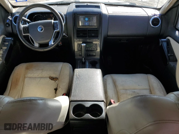 2009 Mercury Mountaineer Premier with VIN 4M2EU38E19UJ00233, listed as a Copart auction lot 80706954 with 247,145 mi miles and Salvage Title. Bid and sale history available at carsss.com. Image 8.